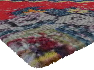 Rug Set 1566 3D model