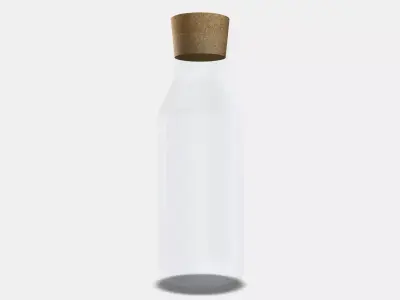 IKEA 365 Carafe with stopper Low-poly 3D model