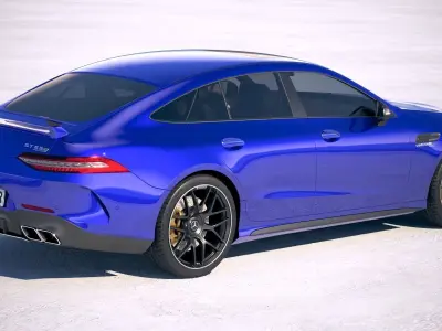 Mercedes AMG GT63 2019 3D model