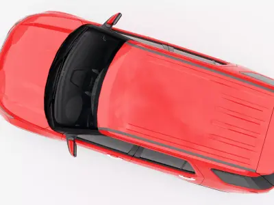 Ford Explorer 2011 Low-poly 3D model