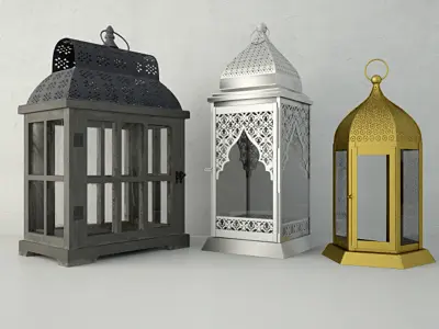 Lanterns by ZARA HOME 3D model