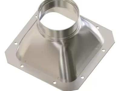 Industrial Air Duct 3D print model