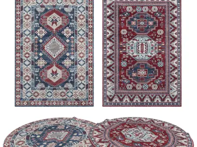 Rugs No 478 Low-poly 3D model