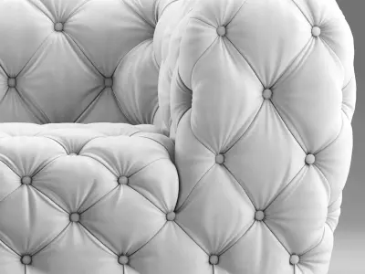 baxter CHESTER MOON SOFA 3D model