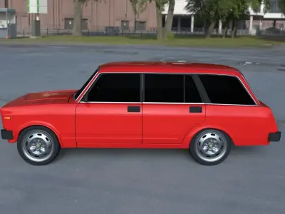 Lada Nova HDRI 3D model