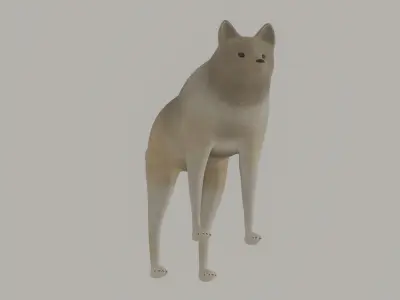 Wolf model 3D model