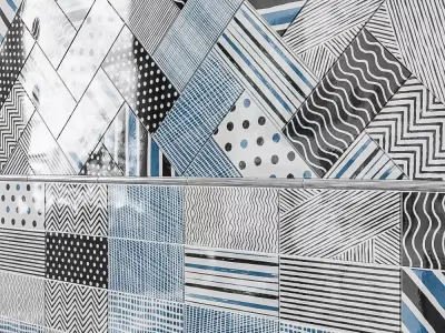 Aruba Decor Cold Ceramic Wall Tile 3D model