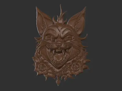 scarycat cnc  3D print model