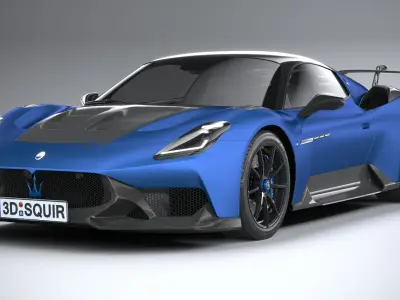 Maserati GT2 Stradale 2025 3D model