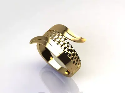 Fancy Womens Rings Plain Rings Ready STL 3DM Models Rings 3D print model 42