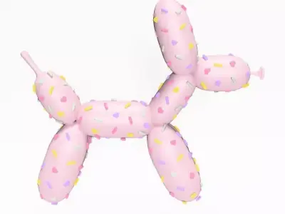 Candy Balloon Dog toy 3D print model