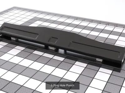 Office Space 01 3D Model Collection