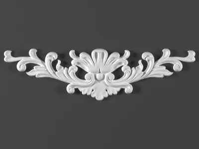 8 ornamental classic decoration 3d model kitbash vol 12 3D model