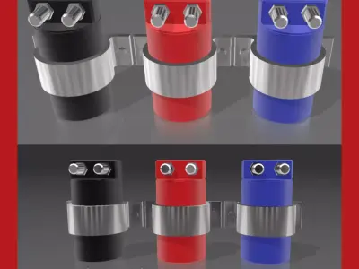 Oil catch can for scale models 1 24 scale  3D print model