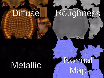 Armadillo Texture Armor model pack Texture