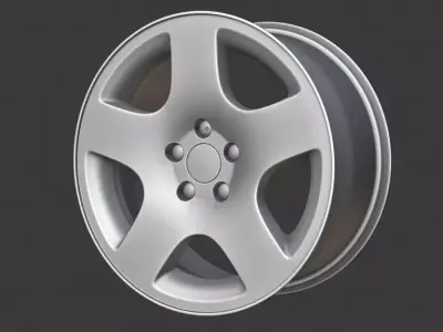 Audi A8 Rims 3D model