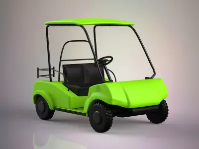 Golf Cart 3D model