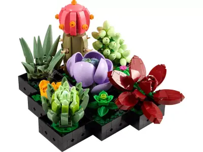 TwindBricks3D - 10309 Succulents 3D print model