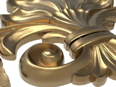  decorative pattern ready for 3D printing 3D model 40