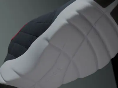 Hilfiger shoe 054 3D model