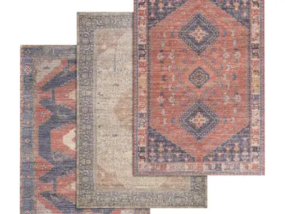 Rug Set 1331 3D model