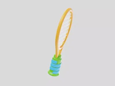 Tennis Racket 3D model buy