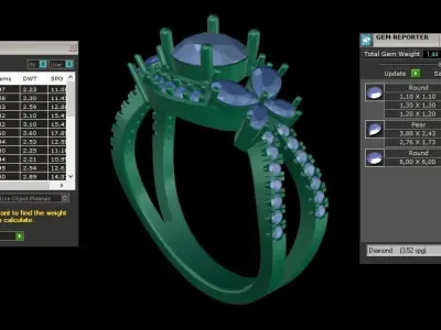 ring code 67 3D print model