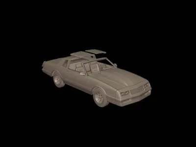 custom monte carlo 86 ss 3D PRINT MODEL 3D print model