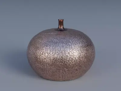 Pot Vases Low-poly 3D model