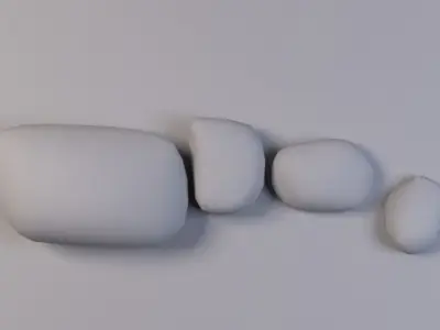 big rocks Free 3D model