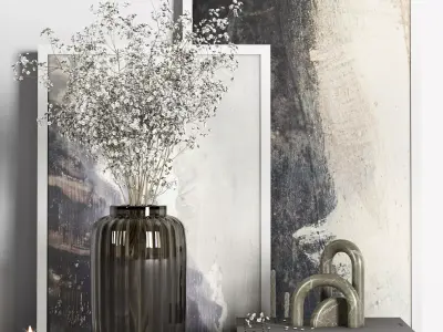 decorative set Vol014 3D model