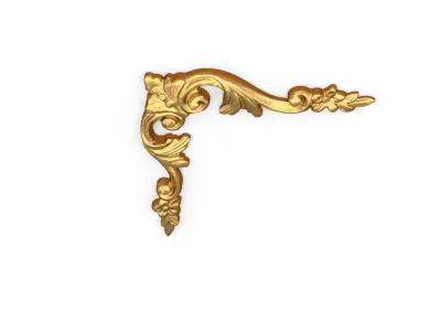 Classic decor ornament 152 3D model