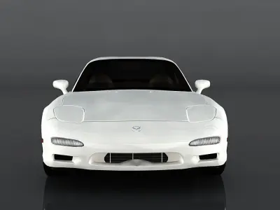 Mazda RX-7 1997  Low-poly 3D model
