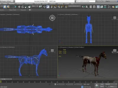Horse - C2 3D model