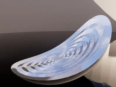 Abstract sculpture 3D model 3D model buy