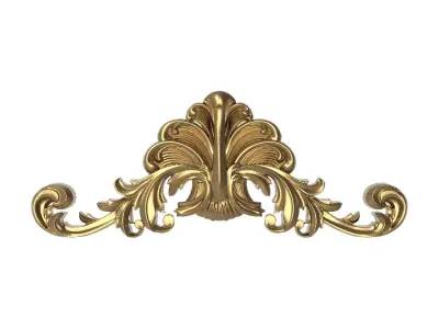 decorative pattern ready for 3D printing 3D model