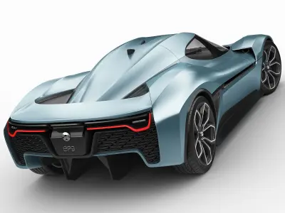 NIO EP9 3D model