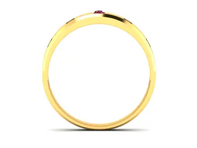 Solitaire Wedding Engagement Ring 3D print model order