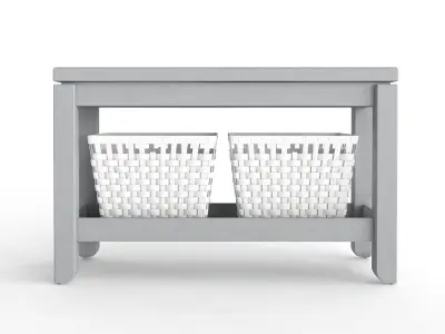 Console with KNARRA Baskets 3D model