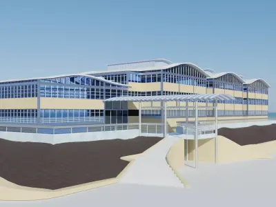 Youtube Headquarters California 3D model