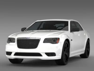 Chrysler 300 SRT8 Satin Vapor LX2 2014 3D model