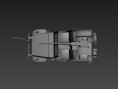 Military Jeep 3D model