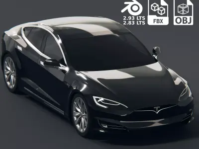 Tesla Model S 3D model