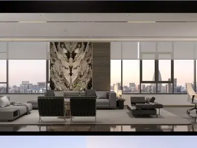 boss office 3D model