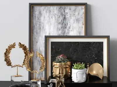 RG Decorative Sets 3D Model Collection