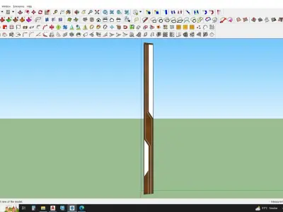 light pole 3d model 3D model
