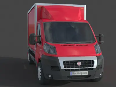 Ducato Double cabin case 3D model