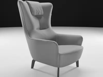 Modern Luxury Sofa 3D Model 3D model get
