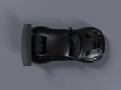 Nissan GTR 3D model