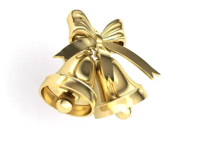jingle bells pendant 01 3D print model